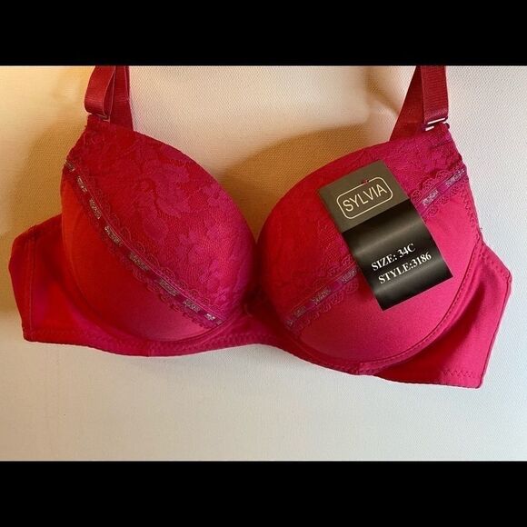 Sylvia push up underwire Padded Fashion Bra 34C - Picture 10 of 11